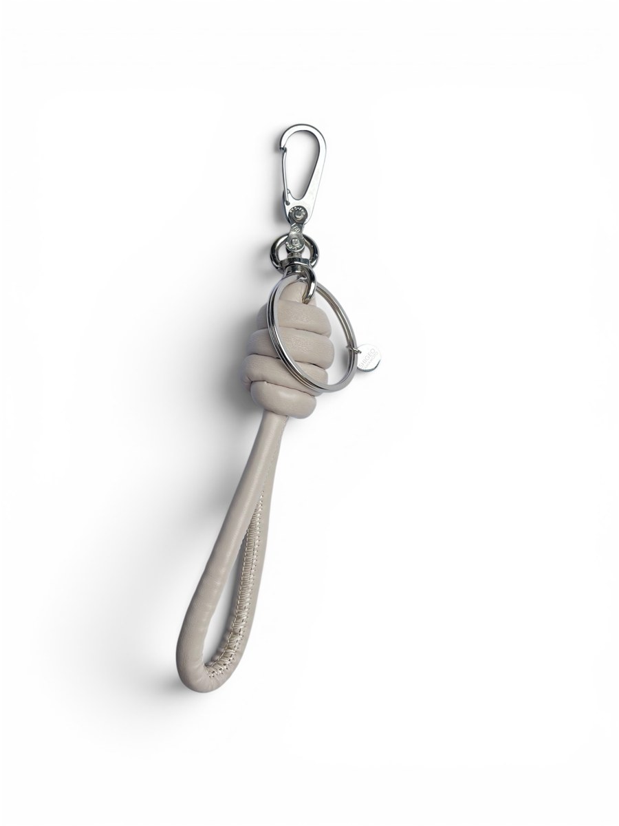 Key Fob Sand Beige